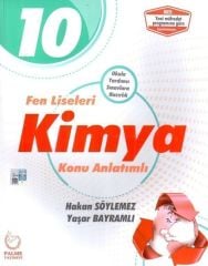 Palme Yayınları 10. Sınıf Fen Liseleri Kimya Konu Anlatımlı