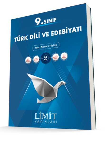 9. Sınıf Türk Dili ve Edebiyatı Konu Anlatım Föyleri Limit Yayınları