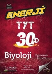 TYT Biyoloji Enerji 30 Deneme Sınavı Palme Yayınları