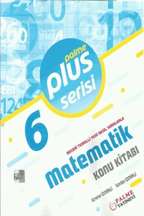 Palme Yayınları 6. Sınıf Plus Serisi Matematik Konu Kitabı