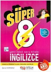 8.Sınıf Yeni Nesil Süper İngilizce Soru Kitabı  Nitelik Yayınları