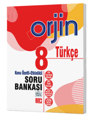 8. Sınıf Türkçe Konu Özetli-Etkinlikli Soru Bankası Gama Orjin Yayınları