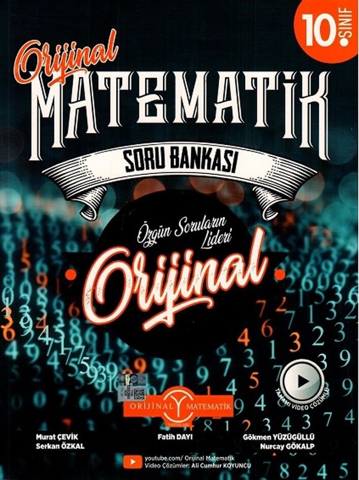 Orijinal Yayınları 10. Sınıf Orijinal Matematik Soru Bankası