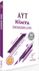 AYT Kimya 30 Çözümlü Deneme Karekök Yayınları