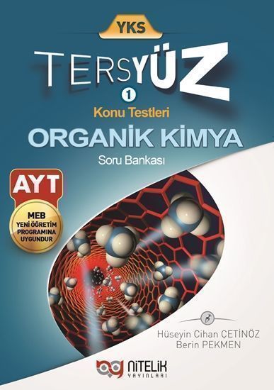 Nitelik Yayınları AYT Tersyüz Organik Kimya Soru Bankası