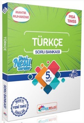 5.Sınıf Türkçe Soru Bankası KöşeBilgi Yayınları