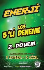 Palme Yayınları 8. Sınıf 2 . Dönem LGS 5 Enerji Deneme Sınavı