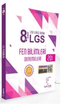 8.Sınıf LGS Fen Bilimleri Denemeleri Karekök Yayınları