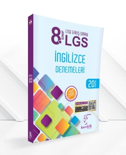 8.Sınıf LGS İngilizce Denemeleri Karekök Yayınları