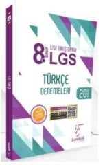 8.Sınıf LGS Türkçe Denemeleri Karekök Yayınları
