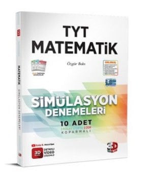 TYT Matematik Simülasyon Denemeleri 3D Yayınları