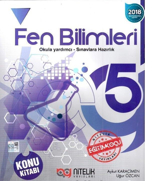 Nitelik Yayınları 5. Sınıf Fen Bilimleri Konu Kitabı