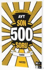 AYT Son 500 Soru Tarih Hız Yayınları