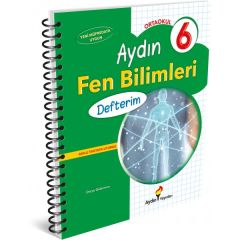6. Sınıf Fen Bilimleri Defterim Aydın Yayınları