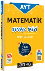 AYT Matematik Sınav İkizi Soru Bankası Şenol Hoca Yayınları