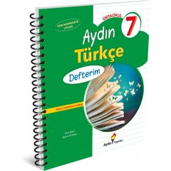 7. Sınıf Türkçe Defterim Aydın Yayınları