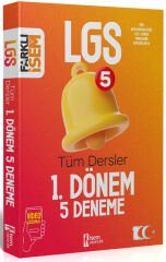 İsem Yayınları 8. Sınıf LGS Farklı İsem Tüm Dersler 1. Dönem 5 Deneme