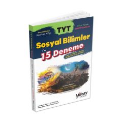 TYT Sosyal Bilimler 15 Deneme Miray Yayınları