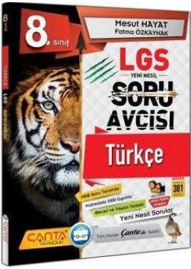 8.Sınıf Türkçe LGS Yeni Nesil Soru Avcısı  Çanta Yayınları