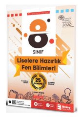 8.Sınıf LGS Fen Bilimleri Beceri Temelli 25 Deneme Branş Akademi