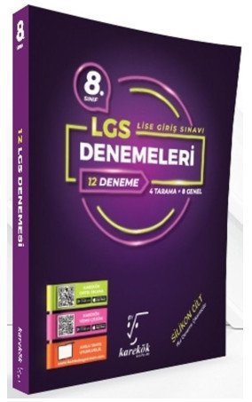 8.Sınıf LGS 12 Deneme Karekök Yayınları