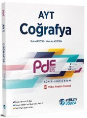 AYT Coğrafya Güncel PDF Planlı Ders Föyü Eğitim Vadisi