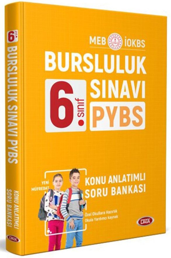 6. Sınıf PYBS İOKBS Bursluluk Sınavı Konu Anlatımlı Soru Bankası Data Yayınları