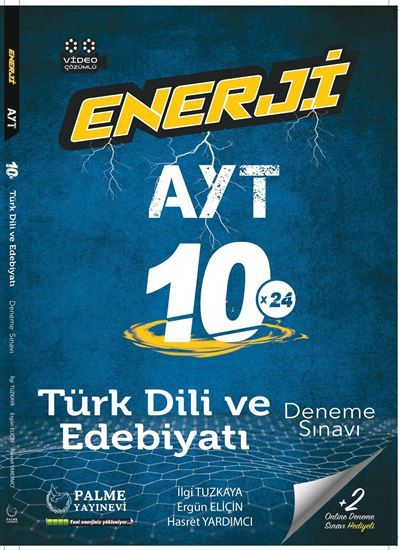 Enerji AYT 10 Türk Dili Ve Edebiyatı Deneme Sınavı Palme Yayınları
