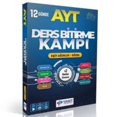 Yanıt Yayınları AYT Eşit Ağırlık Sözel Ders Bitirme Kampı