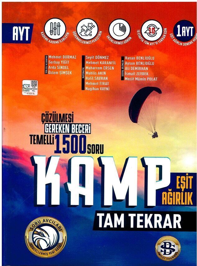 Bilgi Sarmal AYT Eşit Ağırlık Tam Tekrar Kamp