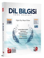 Dil Bilgisi Tamamı Video Çözümlü Soru Bankası 3D Yayınları