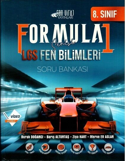 Son Viraj Yayınları 8. Sınıf LGS Fen Bilimleri Formula 1 Soru Bankası