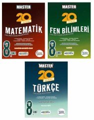 8.Sınıf Master Deneme Seti - 3 Branş Okyanus Yayınları