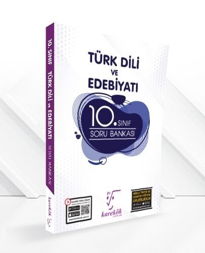 10.Sınıf Türk Dili ve Edebiyatı Soru Bankası Karekök Yayınları