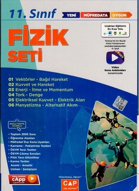 Çap 11. Sınıf Anadolu Lisesi Fizik Seti