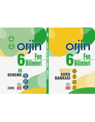 6. Sınıf Fen Bilimleri Destek Soru Bankası + 20 Deneme (Tek Kitap) Gama Orjin Yayınları