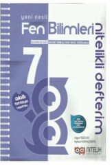 Nitelik Yayınları 7. Sınıf Fen Bilimleri Nitelikli Defterim