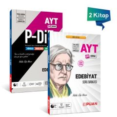 Puan Yayınları 2023 AYT Edebiyat PDİF Konu Anlatım Fasikülü + AYT Edebiyat Soru Bankası Kazandıran Set