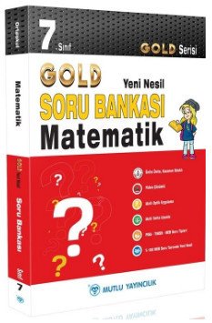 7.Sınıf Matematik Gold Serisi Yeni Nesil Soru Bankası Mutlu Yayıncılık