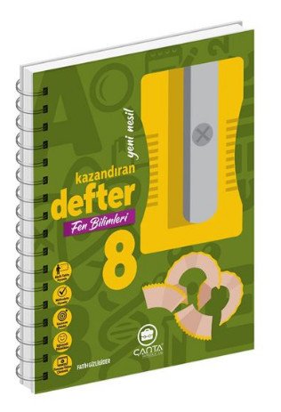 8.Sınıf Fen Bilimleri Okula Yardımcı Kazandıran Defter  Çanta Yayınları