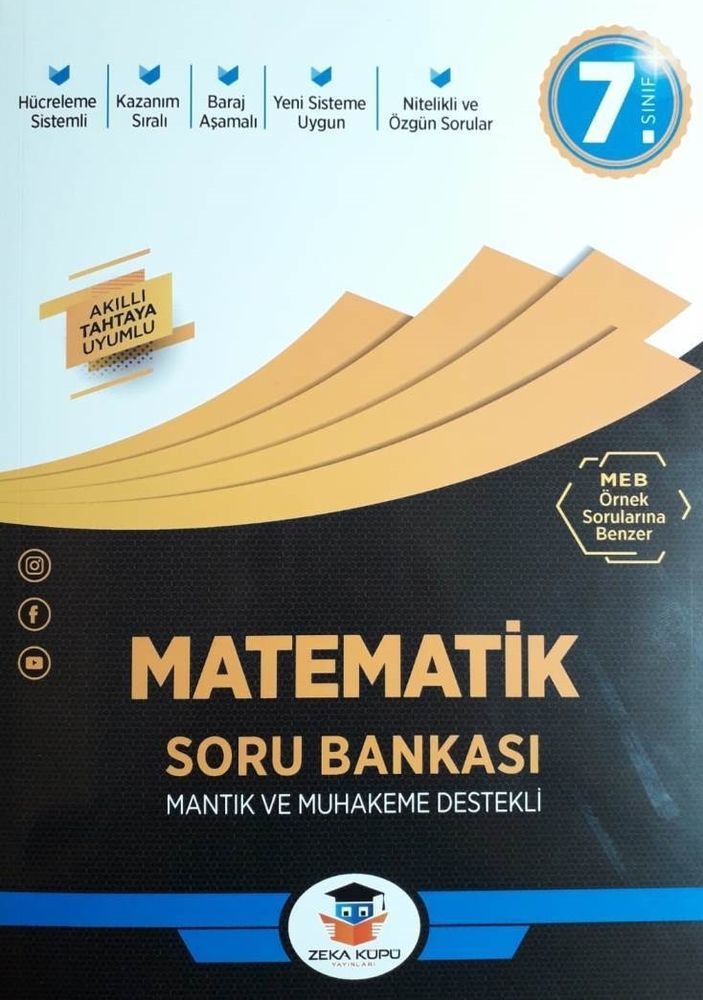 Zeka Küpü Yayınları 7. Sınıf Matematik Soru Bankası