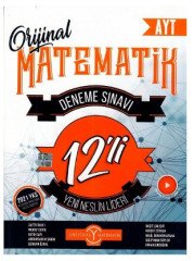 AYT Orijinal Matematik 12 li Denemeleri  Orijinal Yayınları