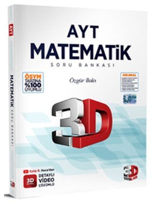 AYT Matematik 3D Soru Bankası 3D Yayınları