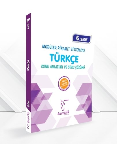 6.Sınıf Mps Türkçe Konu Anlatımı ve Soru Çözümü Karekök Yayınları