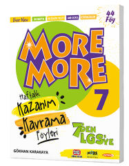 More & More 7 Haftalık Kazanım Kavrama Föyleri Kurmay Elt