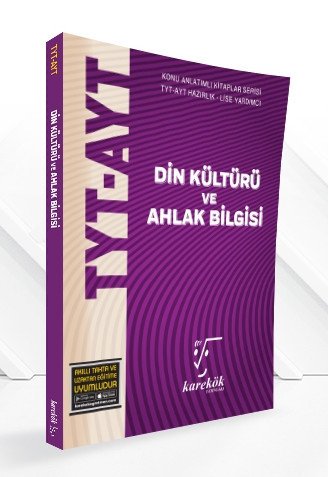 TYT AYT Din Kültürü ve Ahlak Bilgisi Konu Anlatımlı karekök yayıncılık