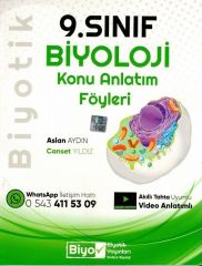 Biyotik Yayınları 9. Sınıf Biyoloji Konu Anlatım Föyleri