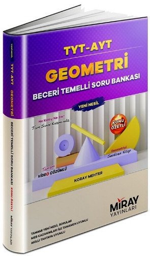 TYT AYT Geometri Konu Özetli Soru Bankası Miray Yayınları