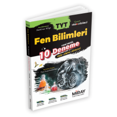 TYT Fen Bilimleri 10 Deneme Miray Yayınları