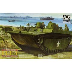 AFV Club AF35198 1/35  LVT-4 U.S. Water Buffalo Late Type Tank Demonte Plastik Maketi